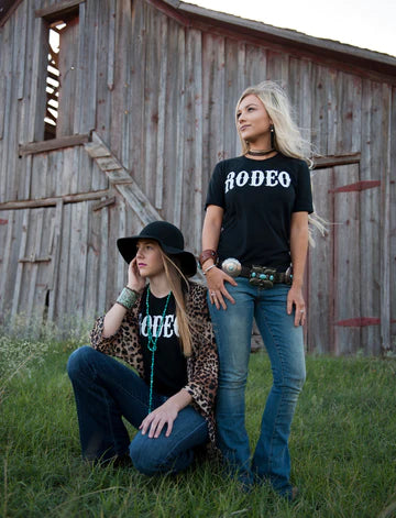 Lyra Black Rodeo Tee