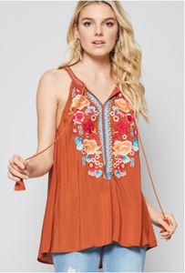 Mabel Embroidered Top