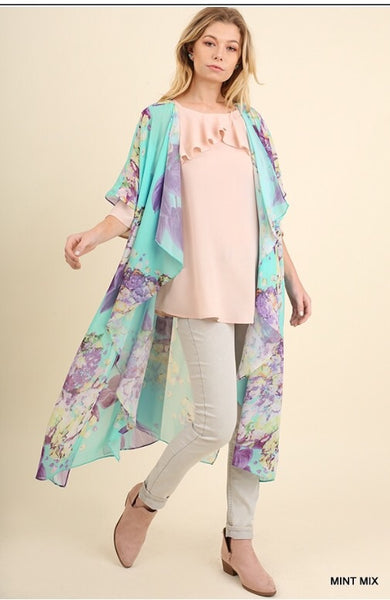 Bree Floral Kimono